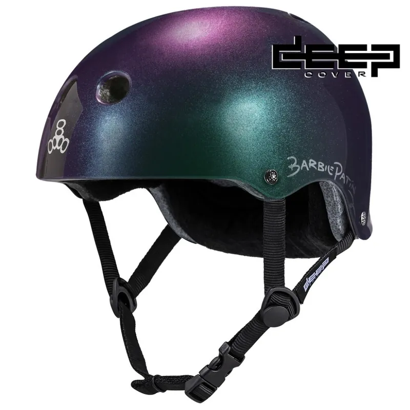 Neue Ware Triple 8 Barbie Patin Deep Cover Skatehelm Chameleon S/M (53-57cm)