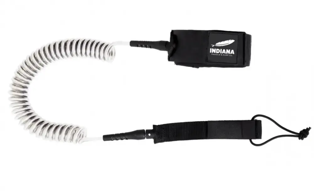 Indiana Coil Leash SUP white Billig