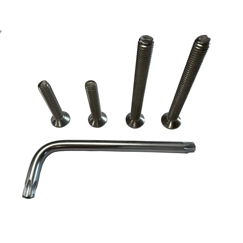 Indiana Foil HP Set of Alu Mast & Adaptor Screws Neue Ware