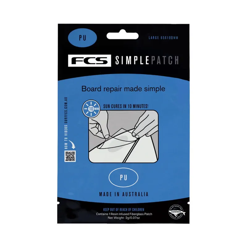 FCS Simple Patch Repair Patch Polyester (PU) Letzte Chance