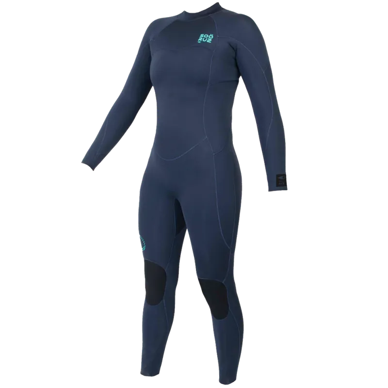 Neuheit Soöruz Womens Fly+ 4/3 BZ Frauen Neoprenanzug Organic Oysterprene Navy XLS
