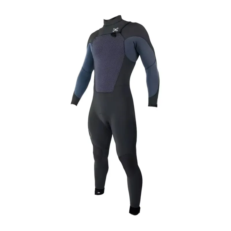 Heißes Angebot Soöruz Guru Wind 4/3 Fullsuit Men FZ Organic Oysterprene Black