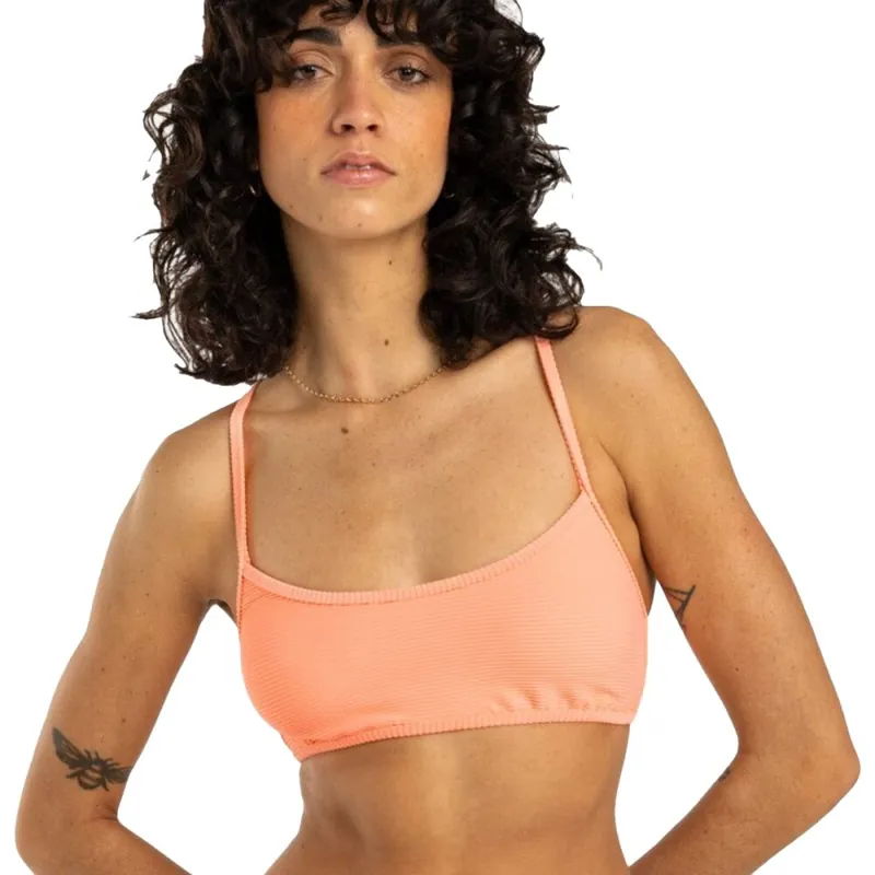 Top-Preis Billabong Bikini Tanlines Lace Up Peach Tart