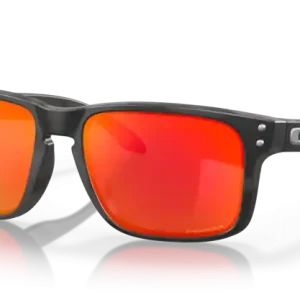 Heißes Angebot Oakley Holbrook Sonnenbrille Matte Black Camo Prizm Ruby