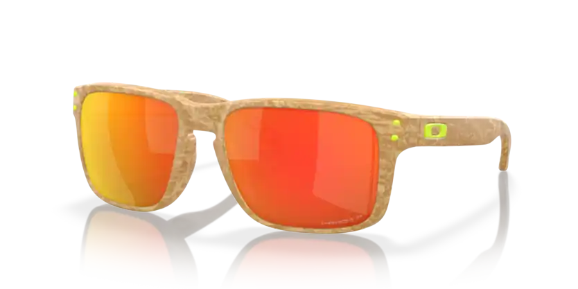Rabatt Oakley Holbrook Sonnenbrille Matte Stone Desert Tan Prizm Ruby Polarized