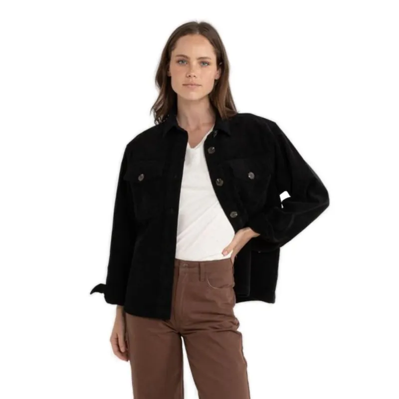 Preisreduziert Rhythm Kendrick Corduroy Jacket Black