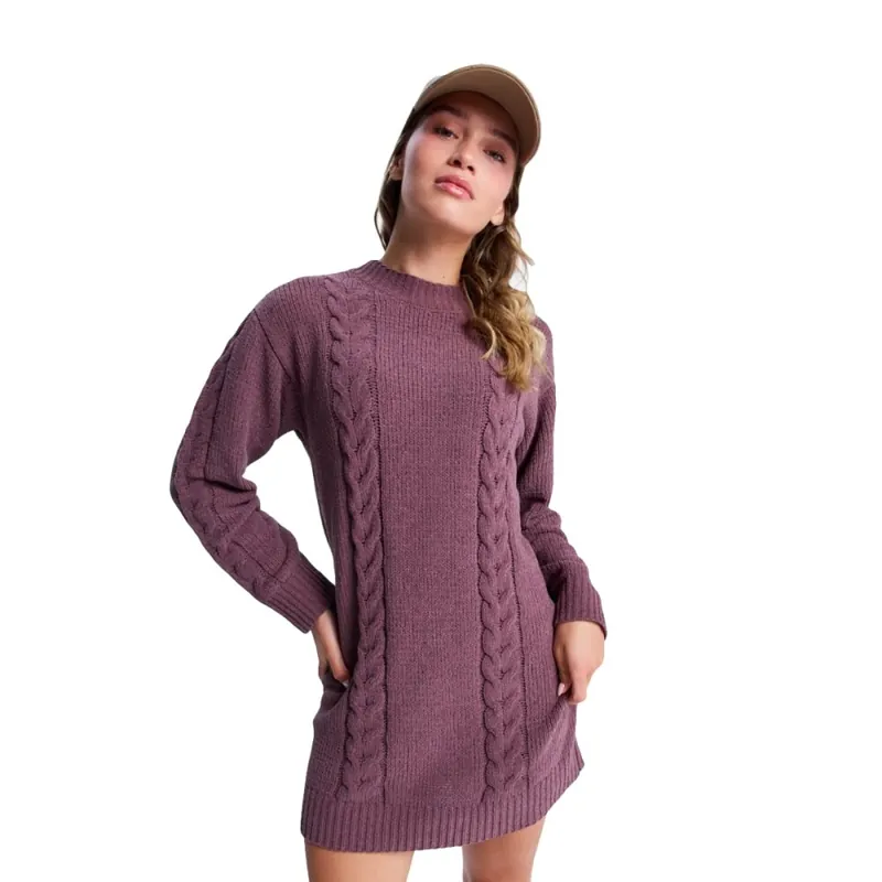 Sonderaktion Roxy Missing The Waves Huckelberry Pulloverkleid