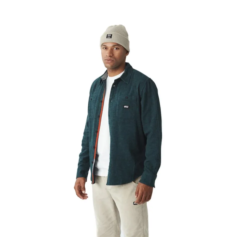 Neuheit Picture Organic Clothing Lewell Shirt Deep Water M