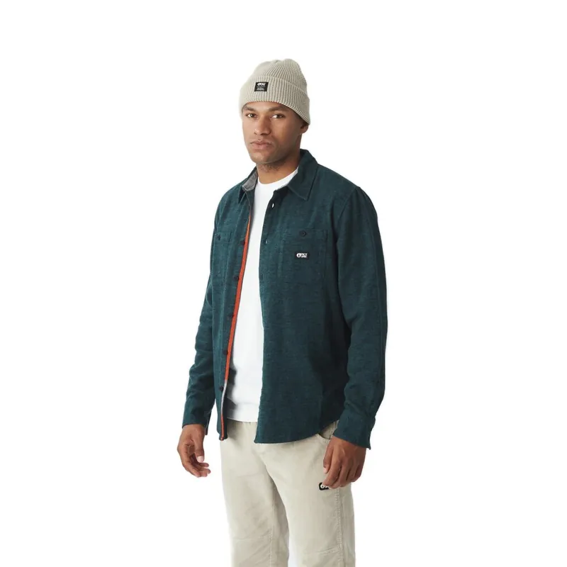 Picture Organic Clothing Lewell Shirt Deep Water L Beliebt