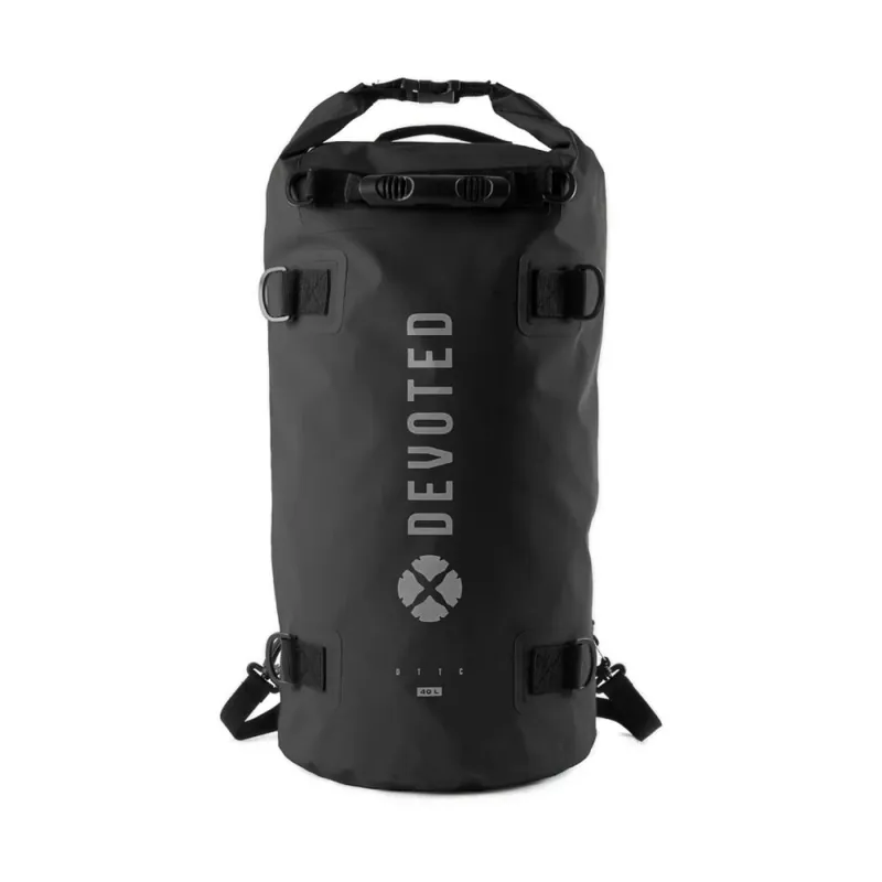 Devoted Dry Bag Backpack 40L Black Wochenendangebot