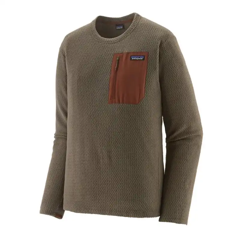 Patagonia M´s R1 Air Crew Marlow Brown Sonderaktion