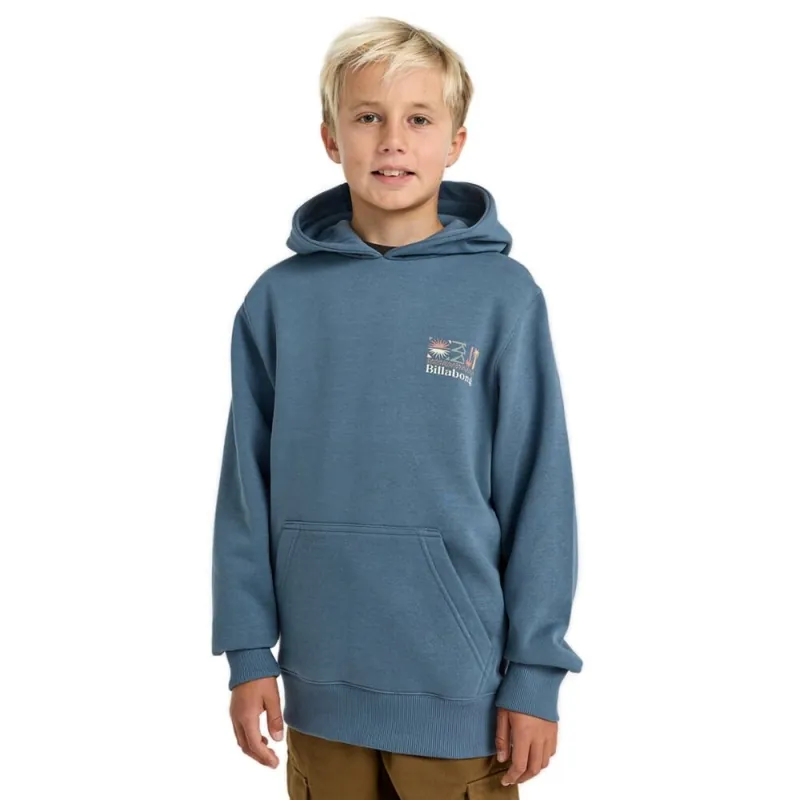 Sonderaktion Billabong Boys Foundation Hoodie Slate Blue 10/S