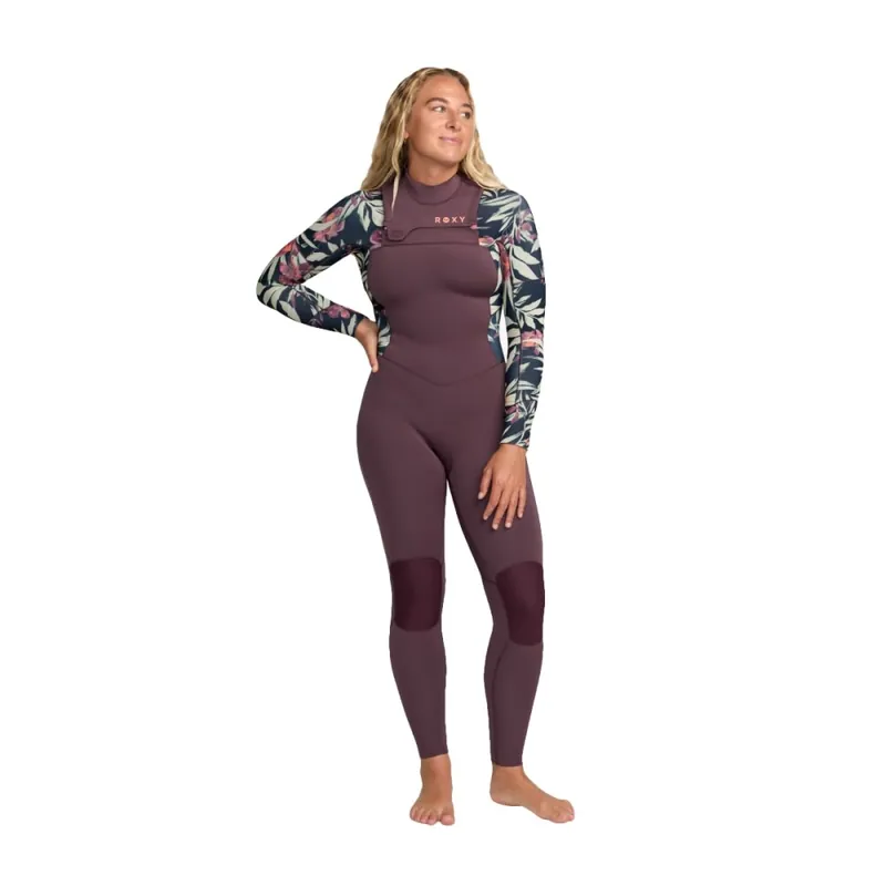 Highlight Roxy Swell Series FZ 5/4 Frauen Neoprenanzug Black Multi 10 (L)
