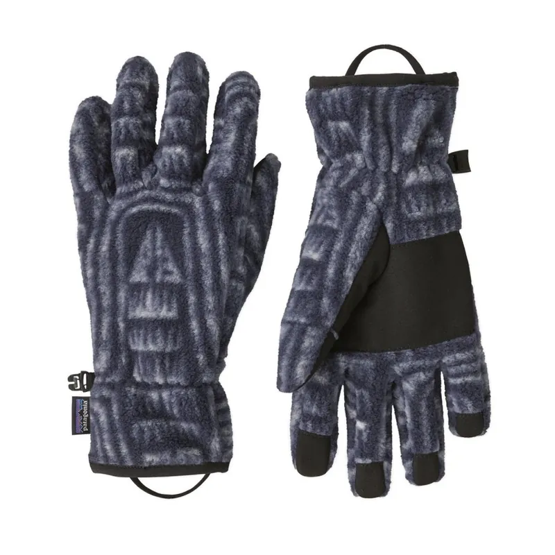 Patagonia Synchilla Fleece Gloves Sunken Blue M Preisknaller