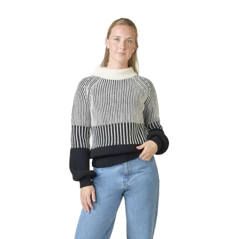 Wochenendangebot Klitmoller Collective Betty Knit Pullover Navy Cream XS