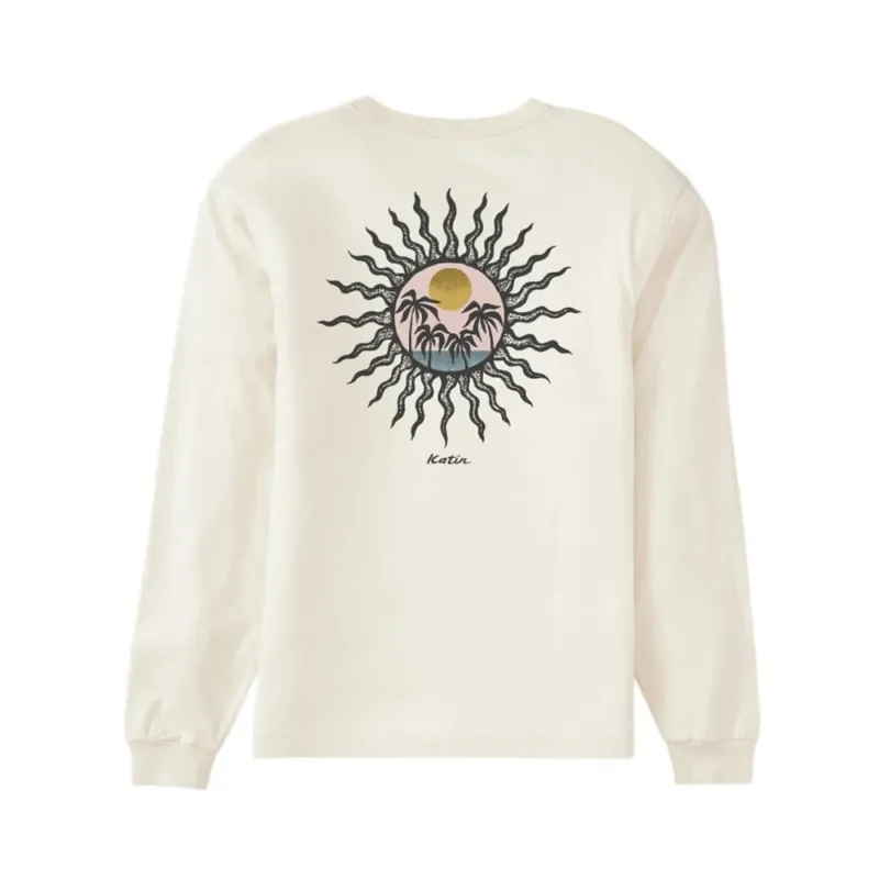 Katin Radiant Long Sleeve Tee Vintage White Bestpreis