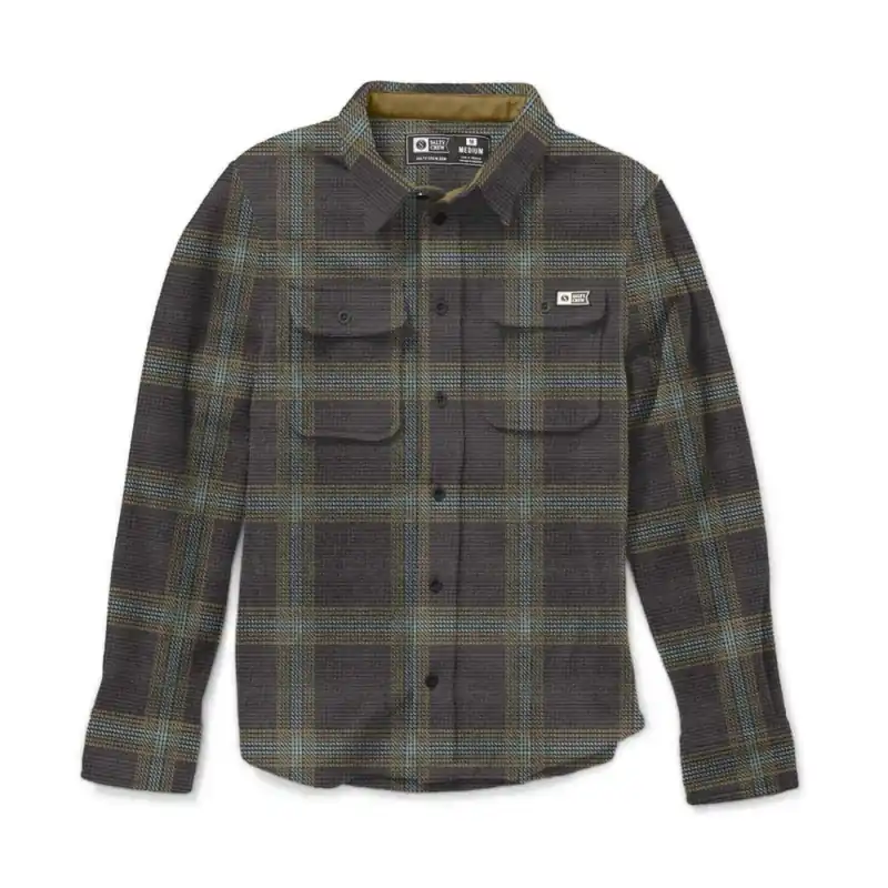 Preisreduziert Salty Crew Swellter Polar Flannel Shirt Phantom S
