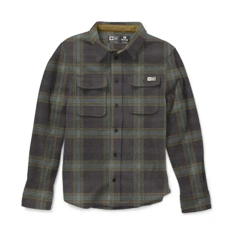 Saisonangebot Salty Crew Swellter Polar Flannel Shirt Phantom M