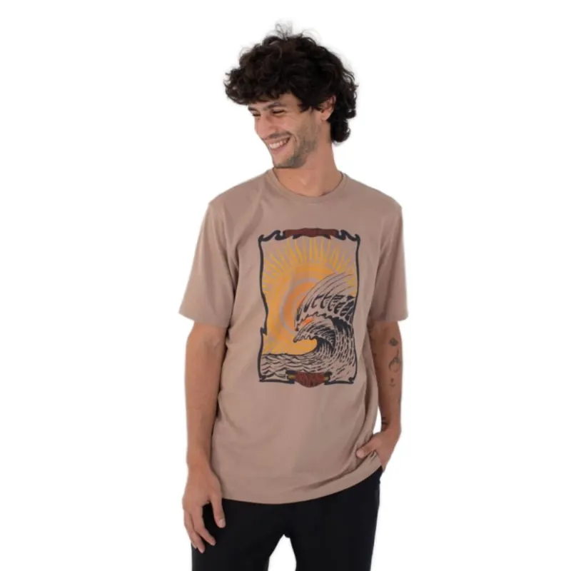 Hurley T-Shirt H2O Dri Wave Mandala SS Bristlecone HTR M Super-Preis