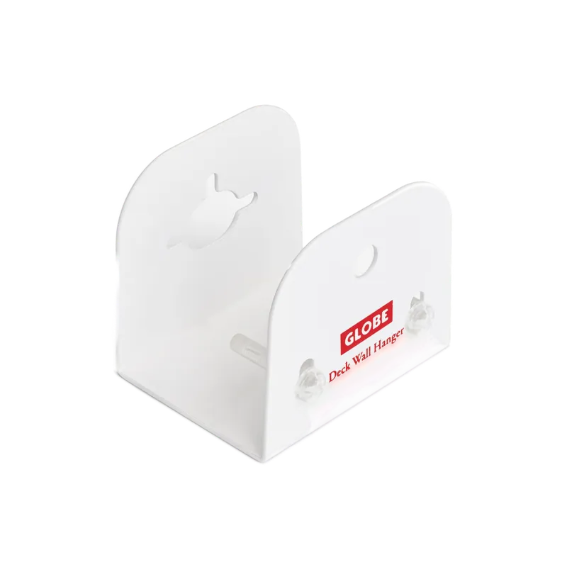 Globe Skateboard Deck Wall Hanger White Markenware