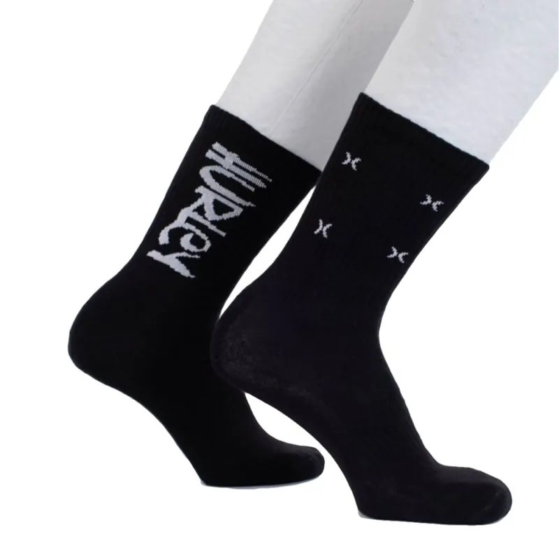 Hurley BCNSK8 Quarter Sock Black 10-13 (44-47) Geprüft