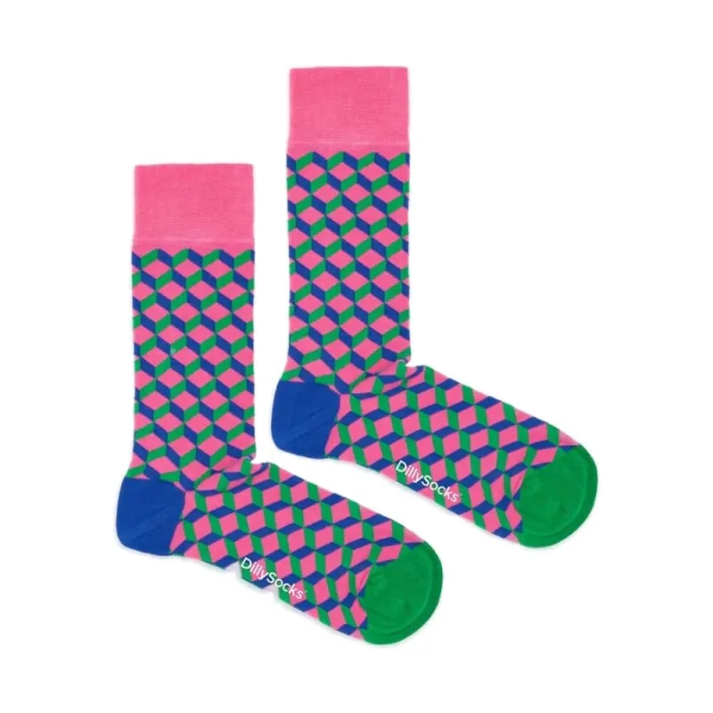 DillySocks Luminous Dice 4 - 7.5 (36-40) Abverkauf