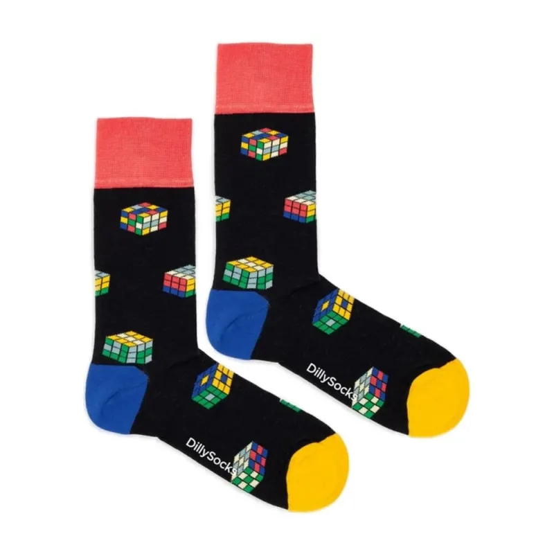 DillySocks Color Cube 4 - 7.5 (36-40) Markenware
