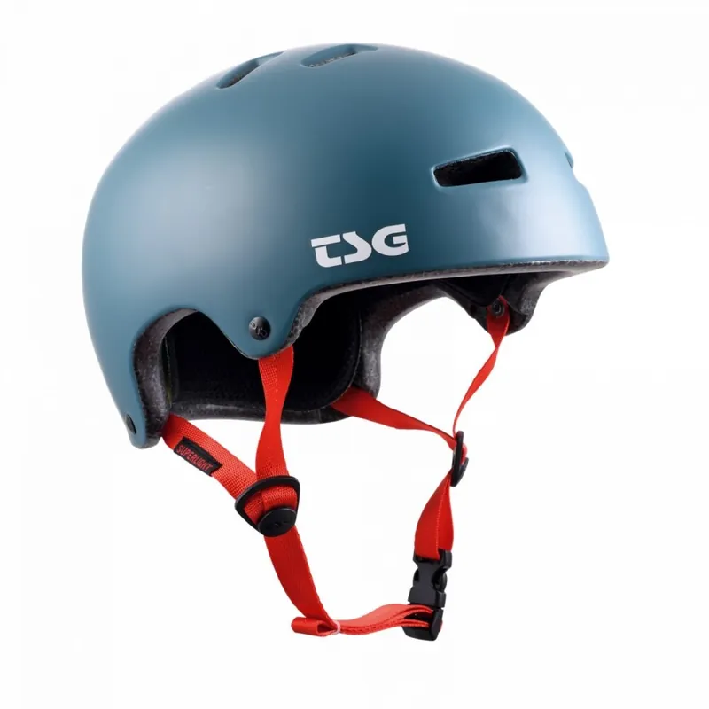 Zertifiziert TSG Helmets Super Light Solid Satin Teal L-XL 57-59 cm