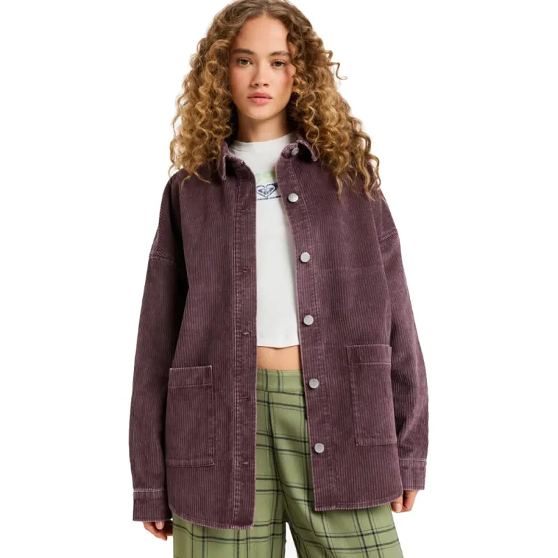 Direkt Vom Hersteller Roxy Kick Back Washed Cord Hemd Huckleberry XS