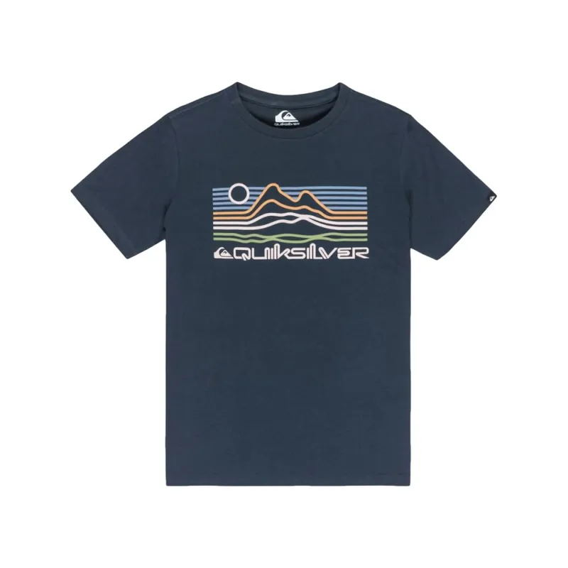 Expressversand Quiksilver EV Light waves Shirt Youth Dark Navy 8/XS
