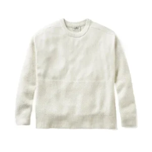 Begrenztes Angebot Passenger Clothing Cove 2.0 Biobaumwolle Strickpullover Off White L
