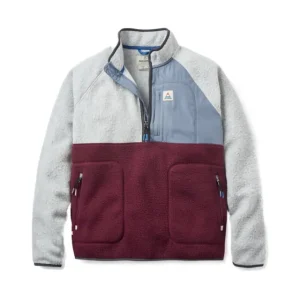 Aktuell Passenger Clothing Offgrid 2.0 1/2 Zip Shrepa Fleece Grey Marley Fig XL