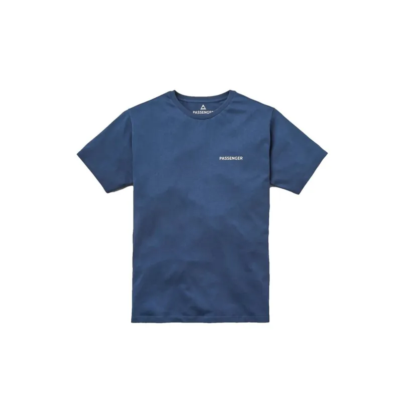 Passenger Clothing Roamer Recyceltes Baumwoll-T-Shirt Rich Navy S Sichere Zahlung