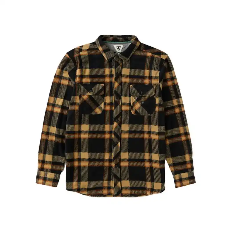 Vissla Eco-zy LS Polar Flannel Black Knallerangebot