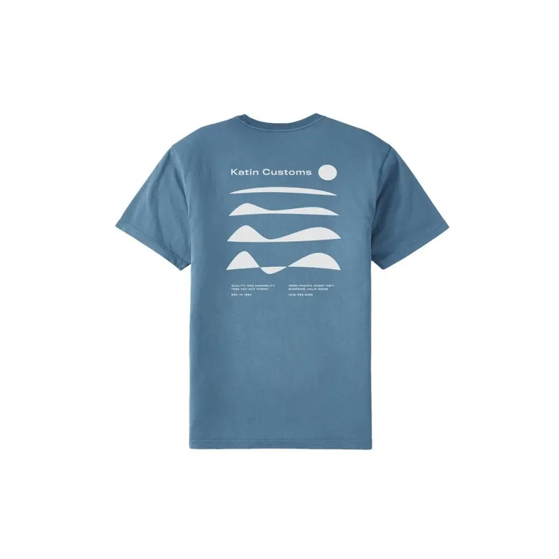 Katin Frequency Tee Vintage Aviator Blue L Neuheit