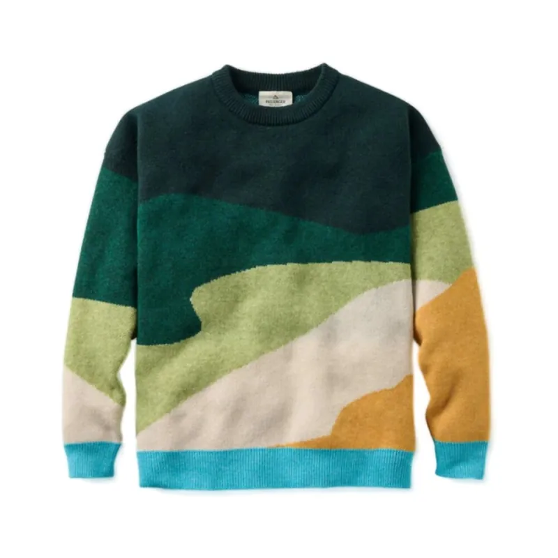 Neuheit Passenger Clothing Scenic Recycled Knitted Jumper Dark Fern XS