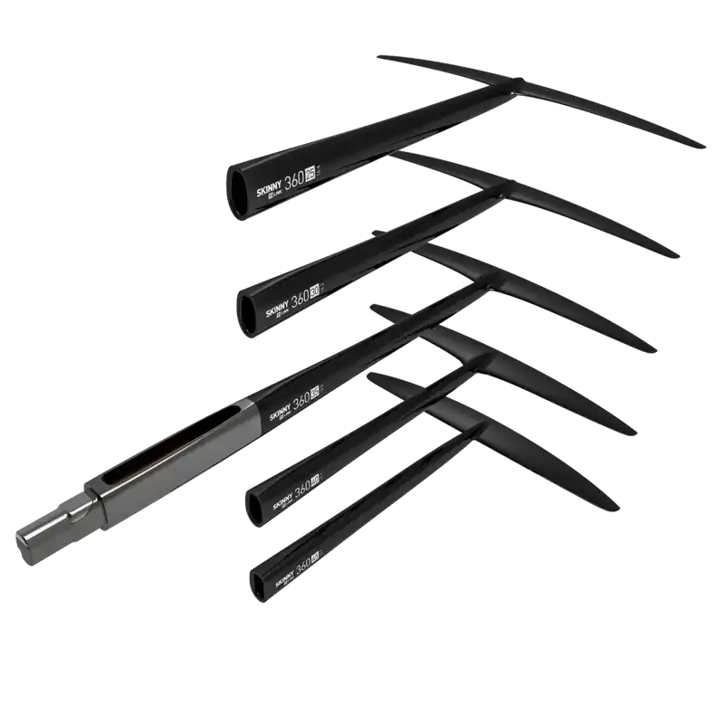 Axis Skinny Link Ultra High Modulus Solid Carbon Hydrofoil Backwing Abverkauf