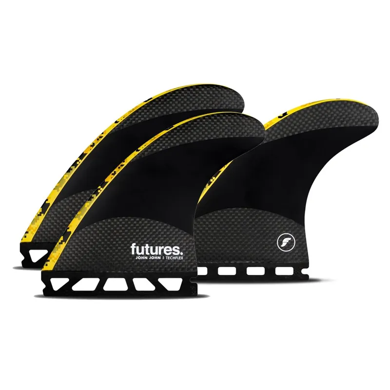 Neu FUTURES Thruster Fin Set John John Techflex Medium