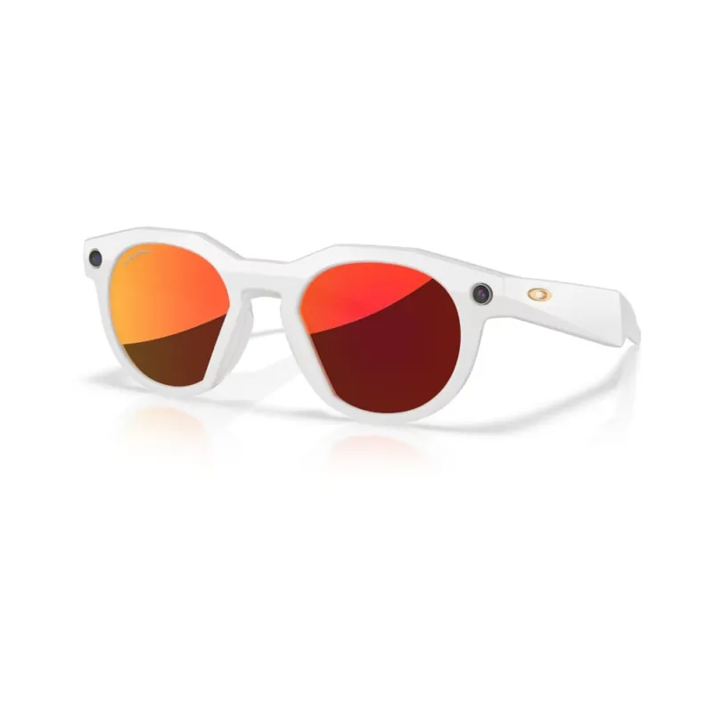 Oakley Meta HSTN Smart Sonnenbrille Warm Grey Prizm Ruby Schnäppchen