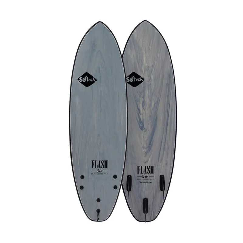 Top-Preis Softech Eric Geiselman Flash 6'0" Performance Softboard FCS2 Grey Marble