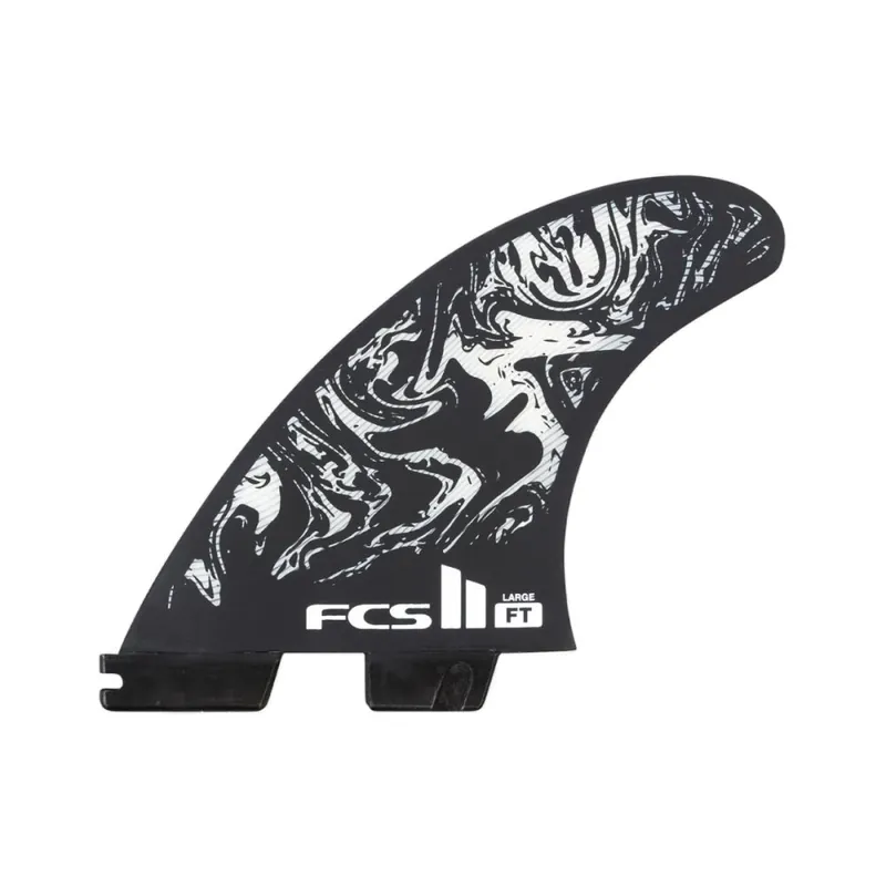 Highlight FCS 2 Filipe Toledo Performance Core + AirCore Tri Fin Set (M) Black/White