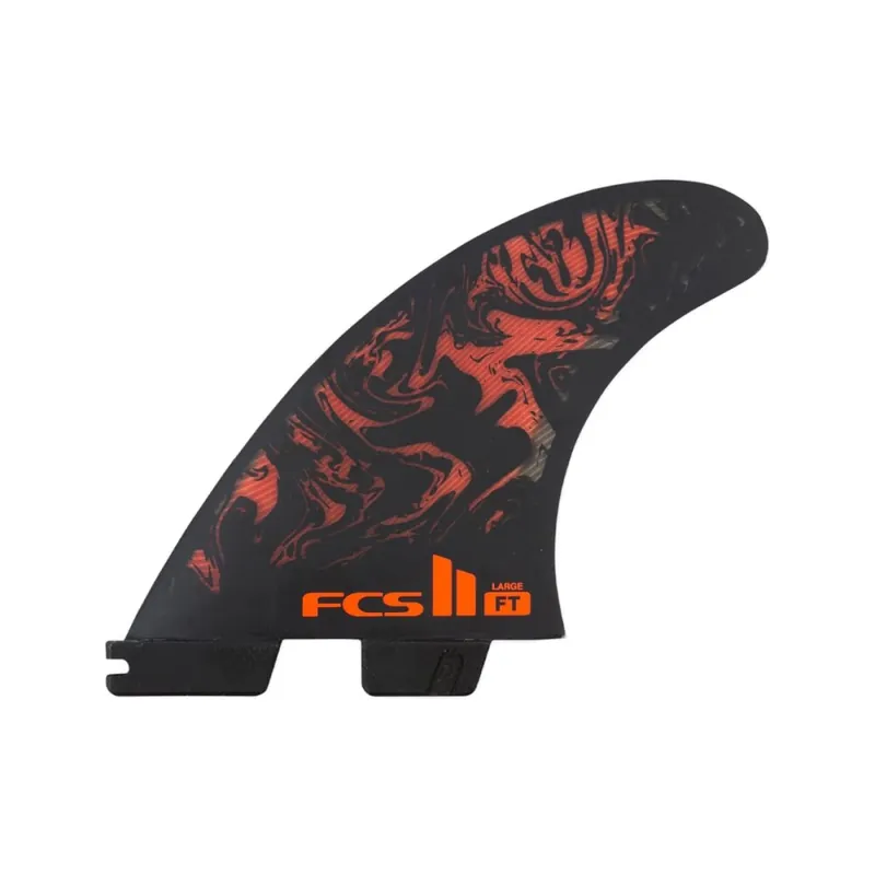 Preis Gesenkt FCS 2 Filipe Toledo Performance Core + AirCore Tri Fin Set (L) Black/Red