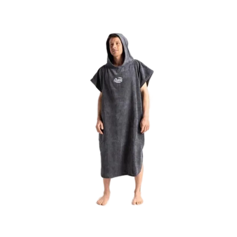 Robie Original Short Sleeve Poncho Steel Grey Super-Preis