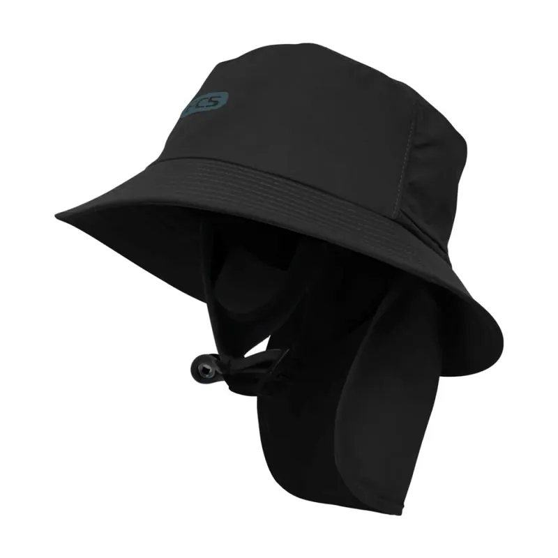 FCS Essential Surf Bucket Hat Black Teal XL (61cm) Günstig