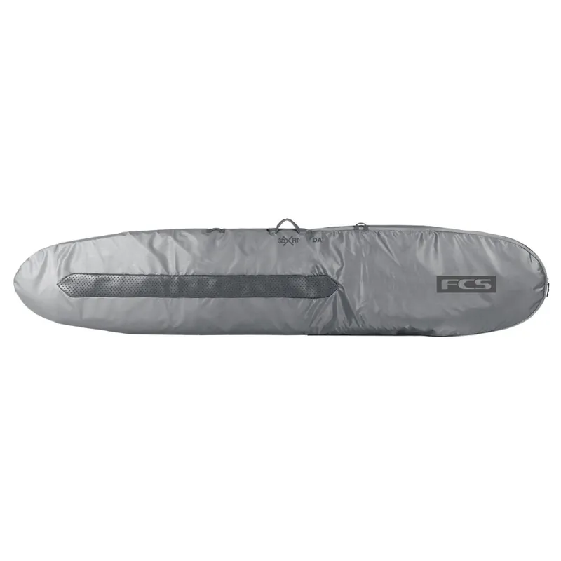 FCS Boardbag Day Long Board Surfboard Cover 9.6 Steel Grey Wochenendangebot