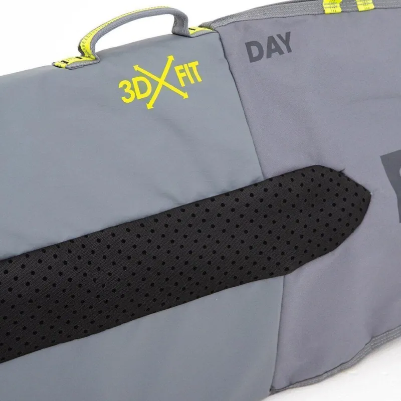 FCS Boardbag Day Funboard Surfboard Cover 5.0 Steel Grey Zertifiziert
