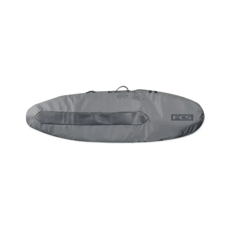Bestpreis FCS Boardbag Day Funboard Surfboard Cover 5.9 Steel Grey
