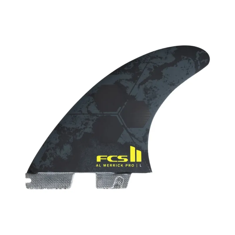 Knallerangebot FCS 2 Al Merrick Performance GlassTri Fins (M) Black/Acid