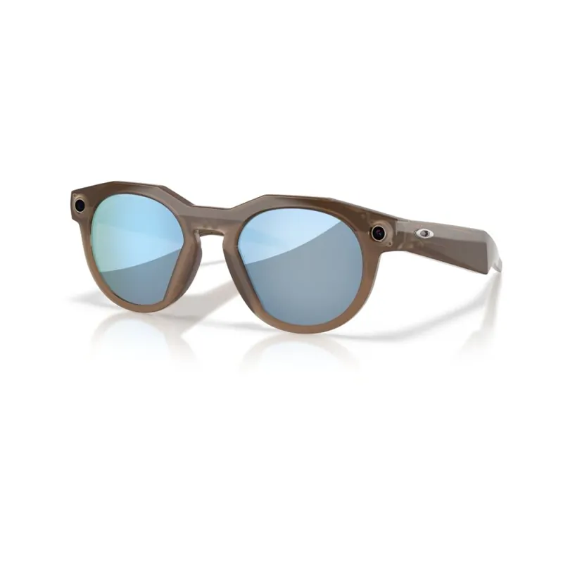 Oakley Meta HSTN Smart Sonnenbrille Brown Smoke Prizm Deep Water Polarized Preis Gesenkt
