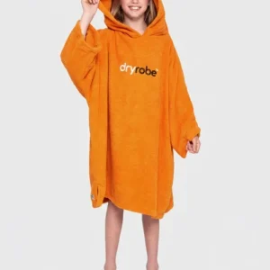 DRYROBE Handtuchmantel Bio KIDS Orange 10-13 Wochenendangebot